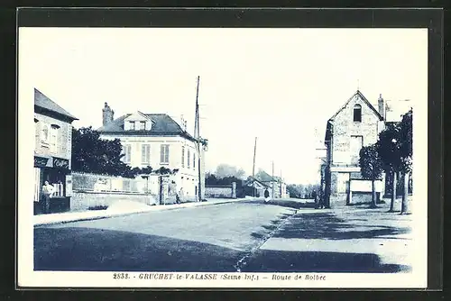 AK Gruchet-le-Valasse, Route de Bolbec