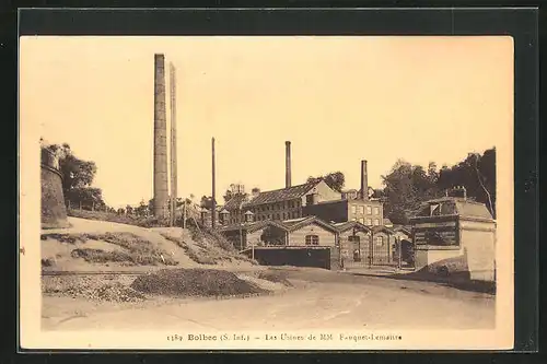 AK Bolbec, Les Usines de MM Fauquet-Lemaure