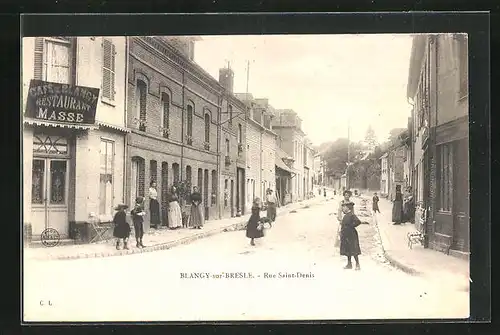 AK Balangy-sur-Bresle, Rue Saint-Denis