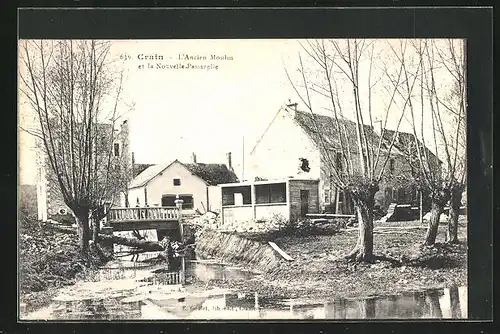 AK Crain, L`Ancien Moulin et la Nouvelle Passerelle