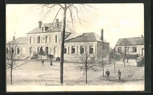 AK Fontaines pres Toucy, Les Ecoles, La Mairie