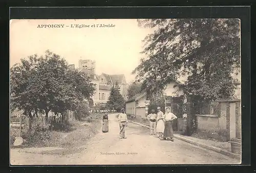 AK Appoigny, L`Eglise et l`Abside