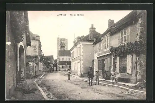 AK Appoigny, Rue de l`Eglise