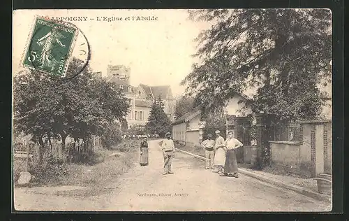 AK Appoigny, L`Eglise et l`Abside