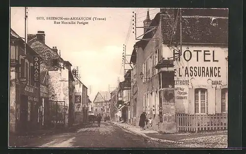 AK Brienon-sur-Armancon, Rue Marcellin Parigot