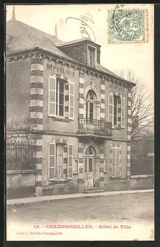 AK Champignelles, Hotel de Ville