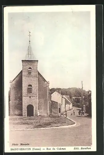 AK Saint-Serotin, Rue du Chateau