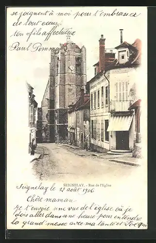 AK Seignelay, Rue de l'Eglise