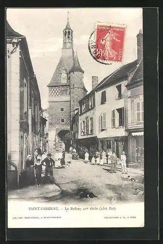 AK Saint-Fargeau, Le Beffroy xve siecle