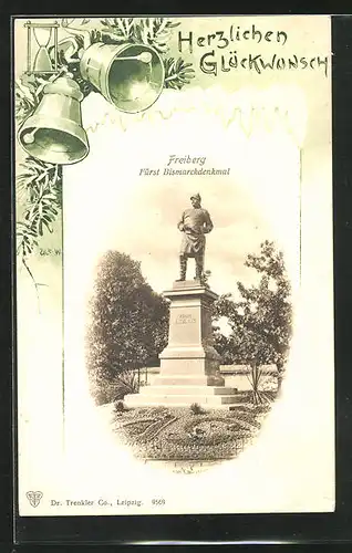 AK Freiberg, Fürst Bismarckdenkmal