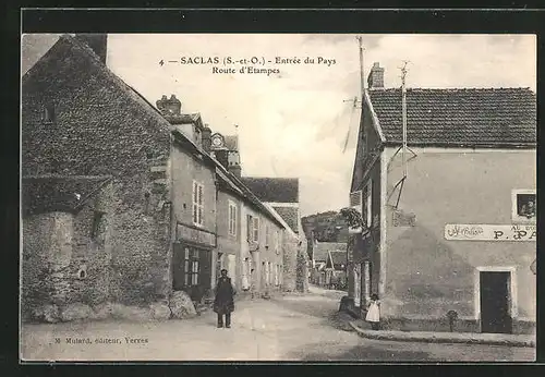 AK Saclas, Entrée du Pays, Route d`Etampes