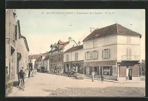 AK La Ville-du-Bois, Carrefour de l`Eglise