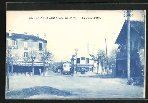 AK Vigneux-sur-Seine, La Patte d`Oie