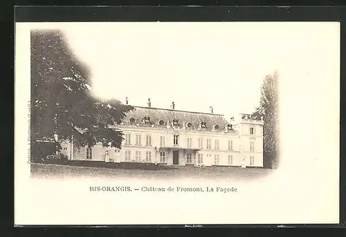 AK Ris-Orangis, Chateau de Fromont, la Facade