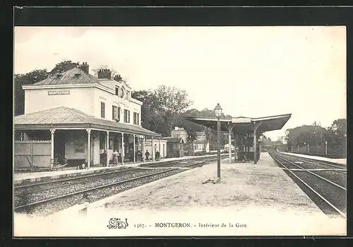 AK Montgeron, Interieur de la Gare