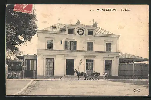 AK Montgeron, La Gare