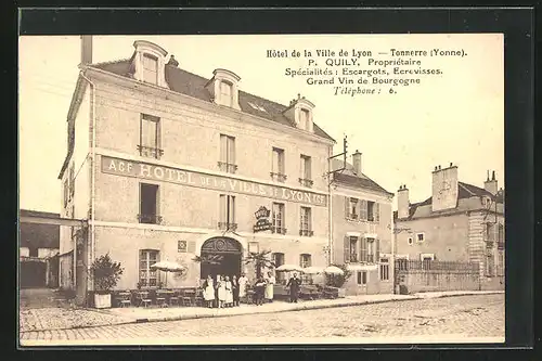 AK Tonnerre, Hotel de la Ville de Lyon