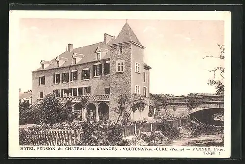 AK Voutenay-sur-Cure, Hotel-Pension du Chateau des Granges