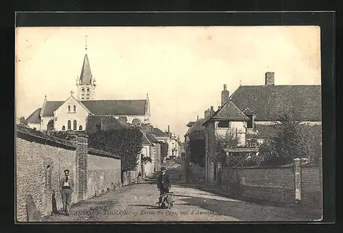 AK Lant-sur-Tholon, Entree du Pays, cote d`Auxerre