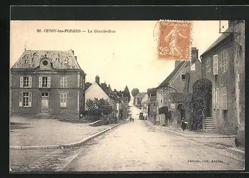 AK Cussy-les-Forges, La Grande Rue