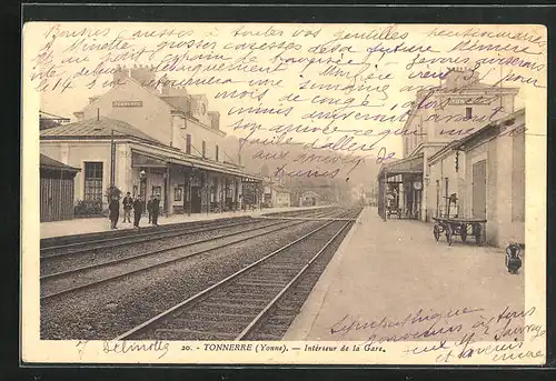 AK Tonnerre, Interieur de la Gare