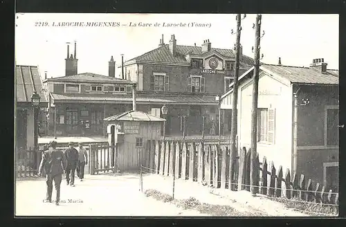 AK Laroche-Migennes, La Gare de Laroche