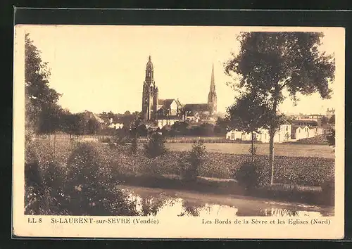 AK St-Laurent-sur-Sevre, Les Bords de la Sevre et les Eglises (Nord)