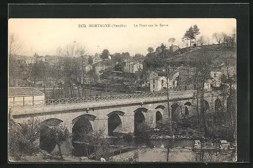 AK Mortagne, Le Pont sur la Sevre