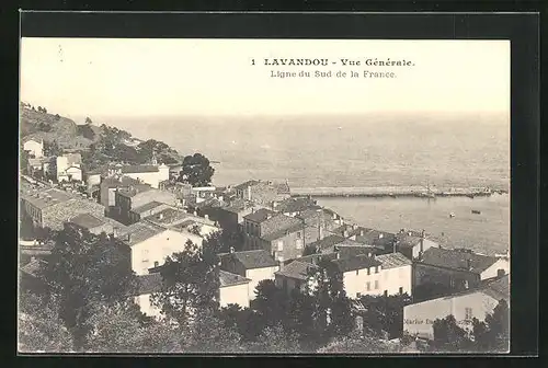 AK Le Lavandou, Vue Générale