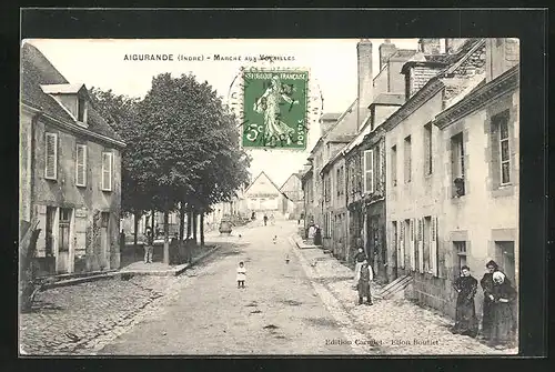 AK Aigurande, Marche aux Volailles