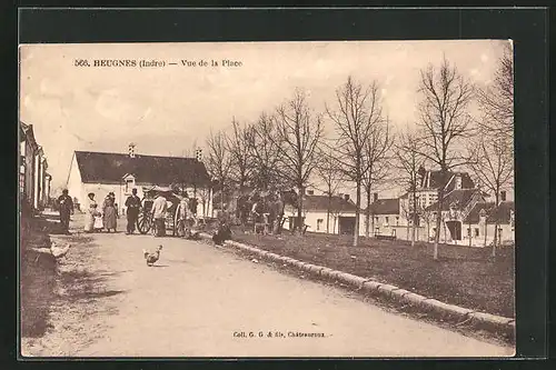 AK Heugnes, Vue de la Place