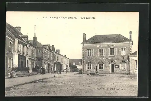 AK Ardentes, La Mairie