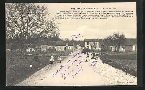 AK Fontaine-la-Gaillarde, La Bar du Pays