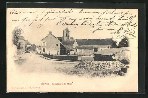 AK Étais, L`Eglise et la Mare