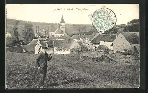 AK Brosse-le-Bas, Vue générale