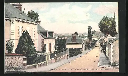 AK Bléneau, Avenue de la Gare