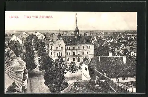 AK Lützen, Blick vom Kirchturm