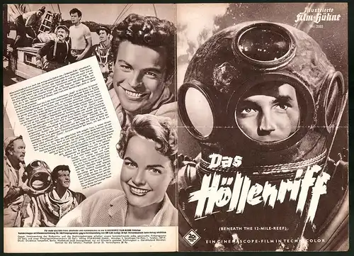 Filmprogramm IFB Nr. 2333, Das Höllenriff, Robert Wagner, Terry Moore, Regie: Robert D. Webb