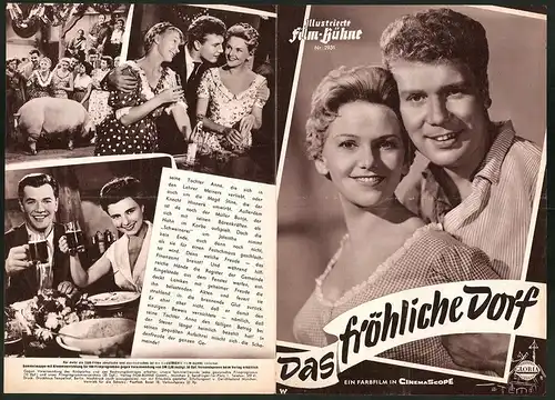 Filmprogramm IFB Nr. 2931, Das fröhliche Dorf, Carl Hinrichs, Hannelore Bollmann, Regie: Rudolf Schündler