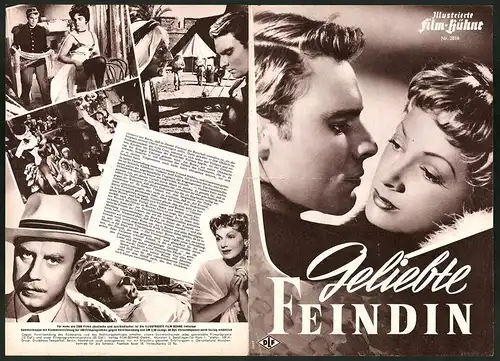 Filmprogramm IFB Nr. 2816, Geliebte Feindin, Werner Hinz, Ruth Leuwerik, Regie: Rolf Hansen