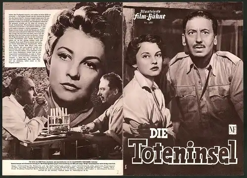 Filmprogramm IFB Nr. 2881, Die Toteninsel, Willy Birgel, Inge Egger, Regie: Victor Tourjansky