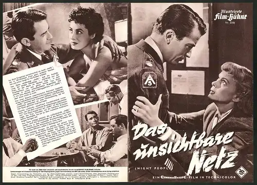 Filmprogramm IFB Nr. 2598, Das unsichtbare Netz, Gregory Peck, Broderick Crawford, Regie: Nunnally Johnson