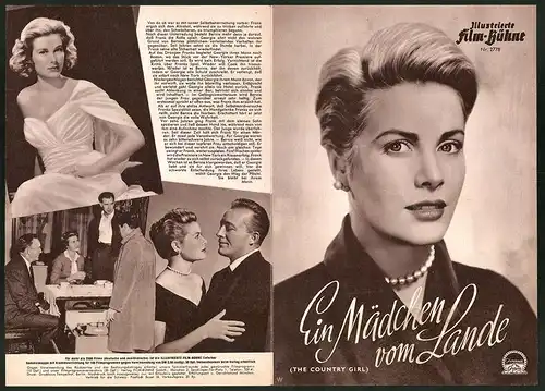 Filmprogramm IFB Nr. 2778, Ein Mädchen vom Lande, Bing Crosby, Grace Kelly, Regie: George Seaton