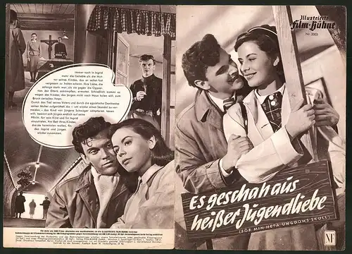 Filmprogramm IFB Nr. 2003, Es geschah aus heisser Jugendliebe, M. B. Nilsson, F. Sundquist, Regie: Arne Mattson