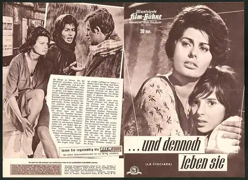 Filmprogramm IFB Nr. 5913, ...und dennoch leben sie, Sophia Loren, Eleonora Brown, Regie: Vittorio De Sica
