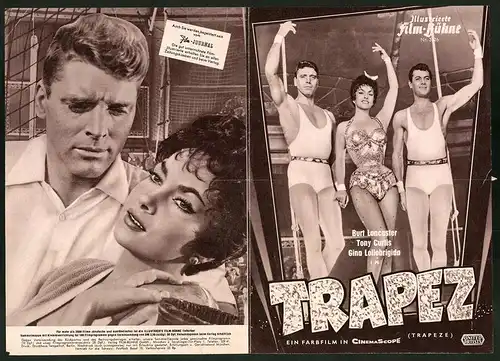 Filmprogramm IFB Nr. 3526, Trapez, Burt Lancaster, Gina Lollobrigida, Regie: Sir Carol Reed