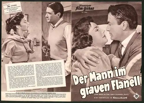 Filmprogramm IFB Nr. 3404, Der Mann im grauen Flanell, Gregory Peck, Jennifer Jones, Regie: Nunnally Johnson