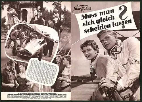 Filmprogramm IFB Nr. 2093, Muss man sich gleich scheiden lassen?, Ruth Leuwerik, Hardy Krüger, Regie: Hans Schweikart