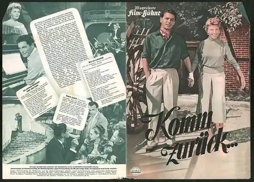 Filmprogramm IFB Nr. 2154, Komm zurück..., Winnie Markus, Rudolf Prack, Regie: Alfred Braun