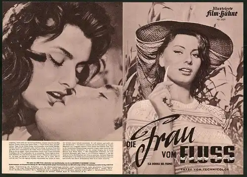 Filmprogramm IFB Nr. 3021, Die Frau vom Fluss, Sophia Loren, Gerard Oury, Regie: Mario Soldati